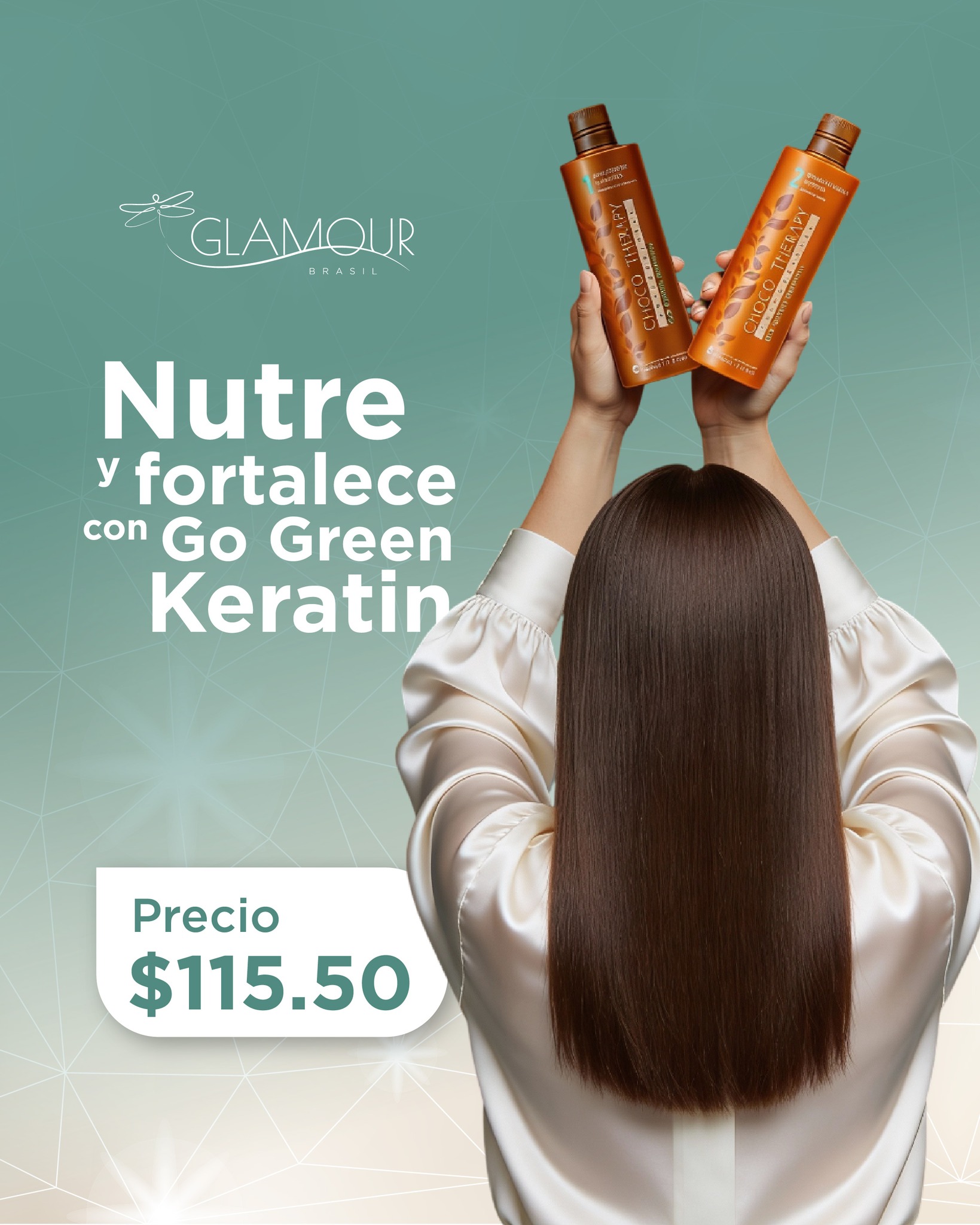 ✨ Cabello fuerte. Brillante. Impecable.

Si tu melena necesita nutrición profunda y estructura, Go Green Keratin de Glamour Brasil es la solución. 🌿💚

Diseñada para:
✔ Fortalecer la fibra capilar
✔ Reducir el frizz
✔ Aportar brillo intenso
✔ Mejorar la resistencia del cabello

Ideal para quienes buscan un acabado liso, saludable y disciplinado en el clima de Panamá.

💰 Precio: $115.50

Invierte en un cabello que refleje cuidado y elegancia.

📲 Escríbenos para reservar el tuyo o conocer disponibilidad.

#GoGreenKeratin #GlamourBrasil #KeratinaPanama #CabelloFuerte #HairCarePanama #TratamientoCapilar #BellezaPanama #CabelloSaludable