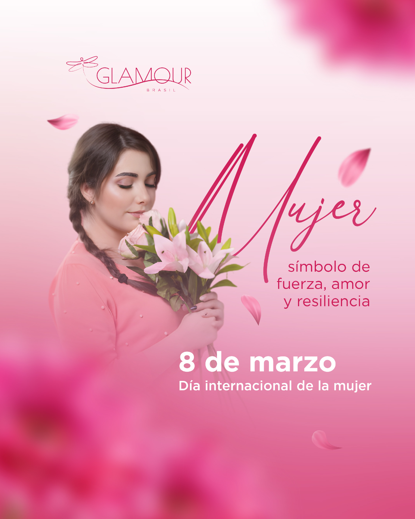 🌸 Hoy celebramos la fuerza, la belleza y la esencia de cada mujer.
En Glamour Brasil reconocemos a todas las mujeres que inspiran con su valentía, su amor y su capacidad de levantarse cada día con determinación. Cada historia, cada logro y cada paso adelante construyen un mundo más fuerte y lleno de posibilidades.
Hoy y siempre celebramos tu esencia, tu resiliencia y tu brillo único.
💗 Feliz Día Internacional de la Mujer.
#DíaDeLaMujer #DiaInternacionalDeLaMujer #MujerFuerte #MujeresQueInspiran #MujerYBelleza #GlamourBrasil #BellezaConPropósito #MujeresUnidas #8DeMarzo #BeautyPanama