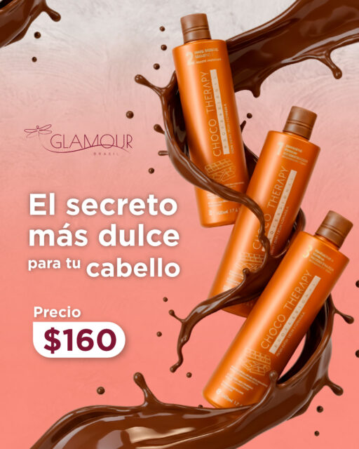 ¿Cabello seco, sin brillo o maltratado por químicos?
Con Choco Therapy de Glamour Brasil, transforma tu rutina capilar con un tratamiento profesional diseñado para nutrir, reparar y devolver la suavidad natural a tu cabello.
Su fórmula de nutrición profunda actúa desde la fibra capilar, ayudando a:
• Restaurar el brillo
• Reducir el frizz
• Mejorar la textura
• Aportar suavidad duradera
Además, su exquisito aroma a chocolate convierte cada aplicación en una experiencia sensorial única.
💰 Precio: $160
Invierte en tu cabello hoy y nota la diferencia desde la primera aplicación.
📲 Envíanos un mensaje directo para más información o para asegurar el tuyo ahora mismo.